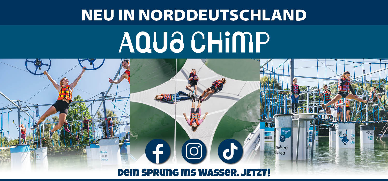 Aquachimp am Kransburger See